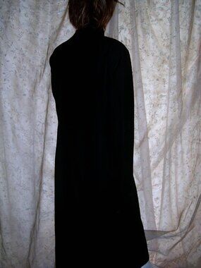 Size 16 Harve Bernard Navy Maxi Wool Blend Coat